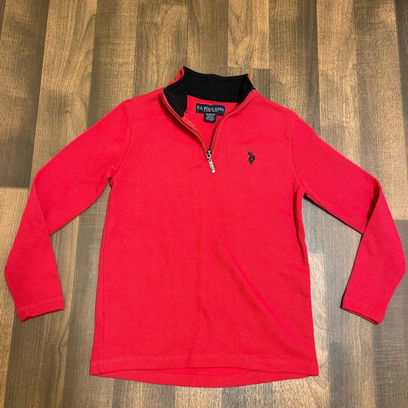 U.S. Polo Assn. Other - U.S. Polo Assn. Kids Red Long Sleeve Shirt